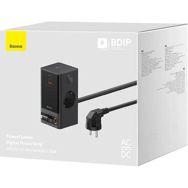Baseus-Nabijeci-stanice-PowerCombo-Digital-65W-EU-cerna