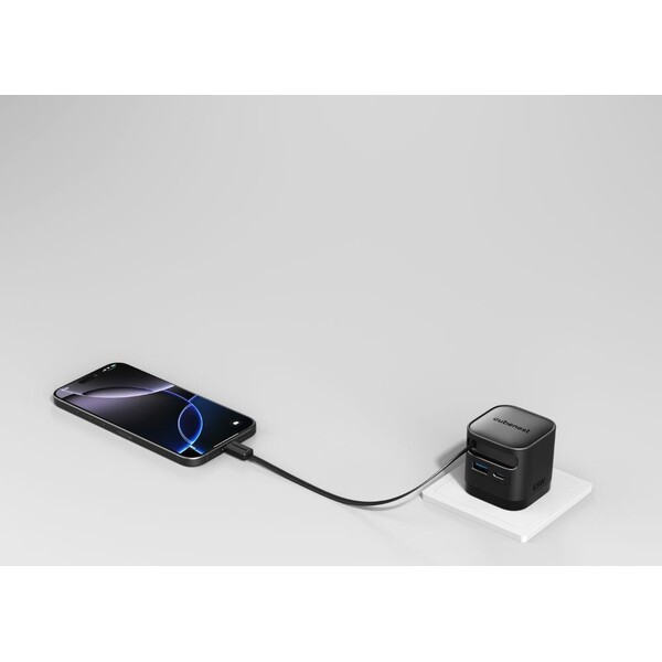 Cubenest-S3D2-PD-GaN-nabijecka-s-kabelem-65W-cerna