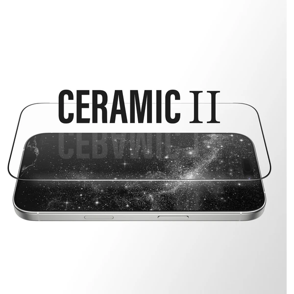 PanzerGlass® Ceramic II sklo Apple iPhone 17/16 Pro s instalačním rámečkem - Ochranné folie a skla - Obrázek MTEH000K01