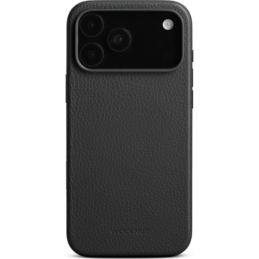 Woolnut-MagSafe-kozeny-kryt-iPhone-17-Pro-Max-cerny
