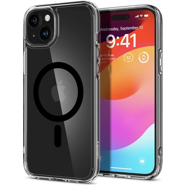 Spigen-Ultra-Hybrid-MagFit-kryt-iPhone-15-cerny