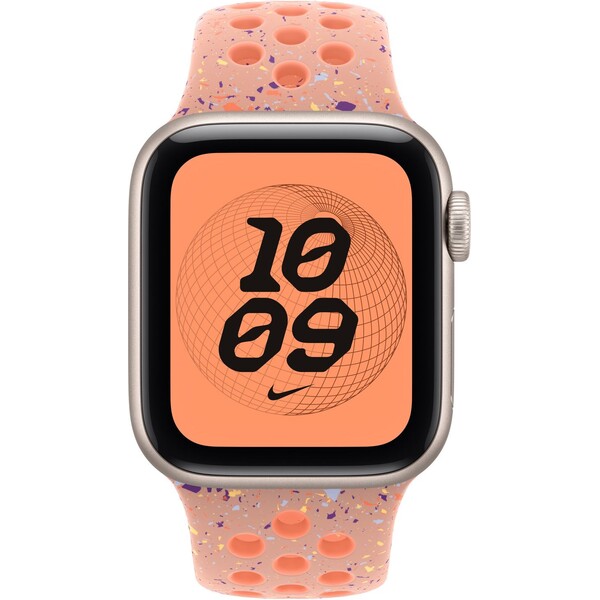 Apple-Watch-41-40-38mm-Alpenglow-Pink-sportovni-reminek-Nike-M-L