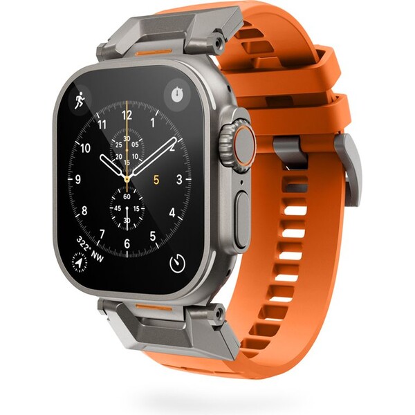 Epico-Rubber-Pro-reminek-s-nerezovym-zapinanim-pro-Apple-Watch-49-46-45-44-42mm-oranzovy