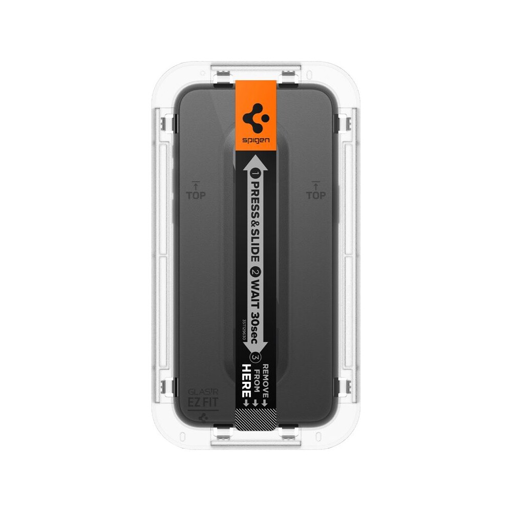 Spigen-Glass-tR-EZ-Fit-HD-tvrzene-sklo-iPhone-15-Pro-cerne