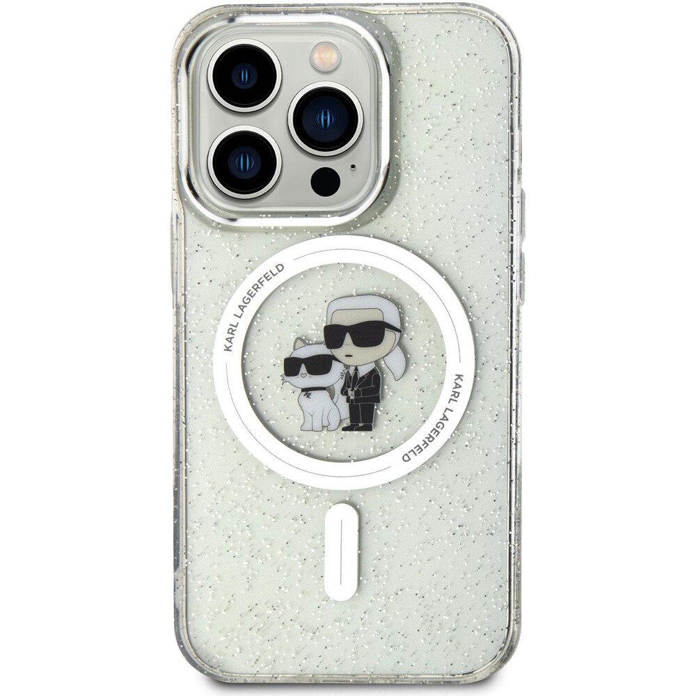 Karl-Lagerfeld-IML-Glitter-Karl-and-Choupette-MagSafe-Kryt-iPhone-15-Pro-ciry