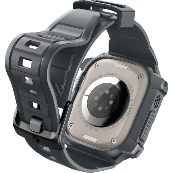 Spigen-Rugged-Armor-Pro-reminek-s-pouzdrem-Apple-Watch-Ultra-3-2-1-49mm-sedy