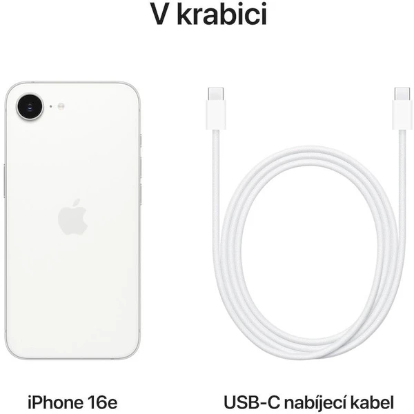 Apple iPhone 16e 512GB bílý - Mobilní telefony - Obrázek N1PD000K01