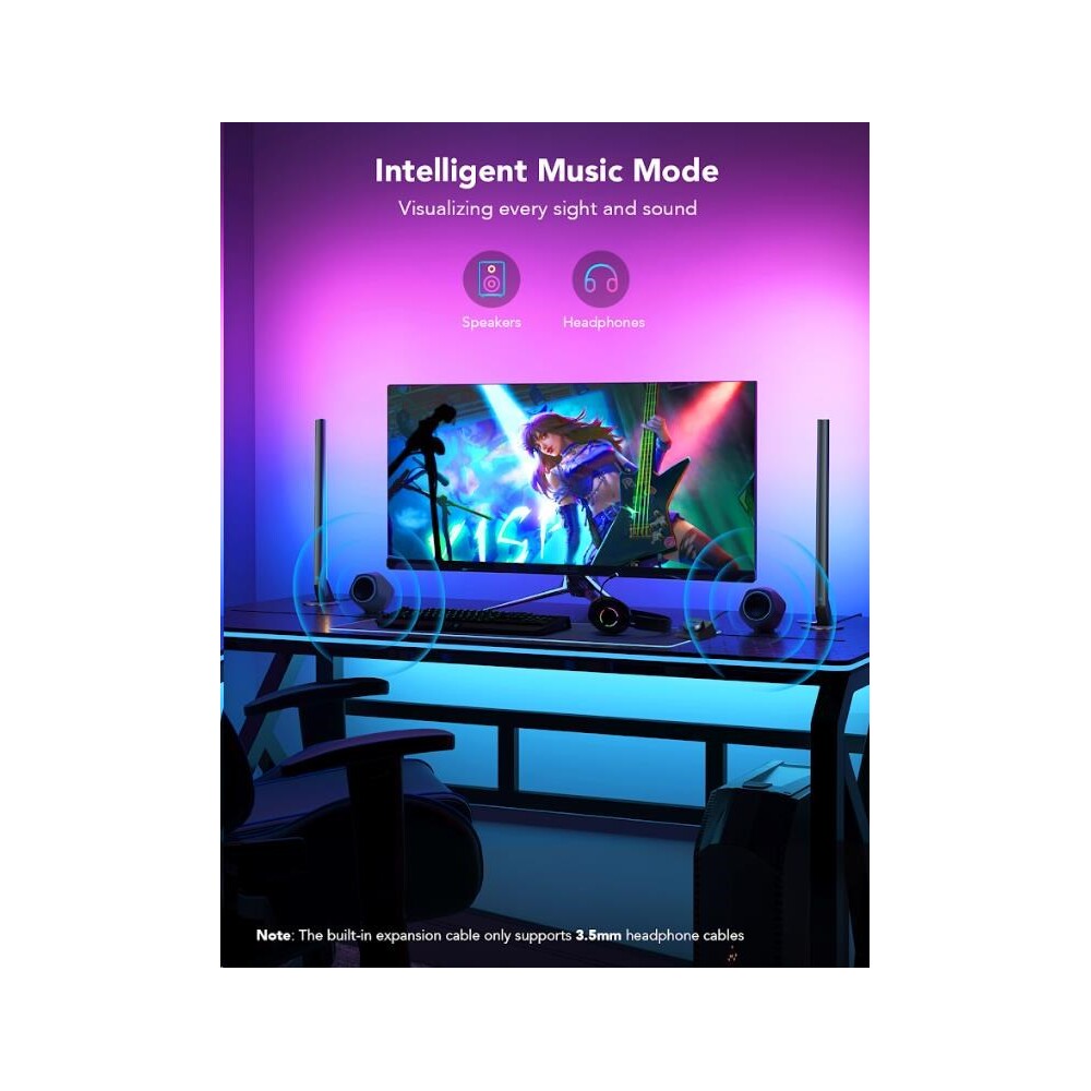 Govee-Smart-Gaming-Light-Bars-LED-Panely-Smart-Dual-ovladac