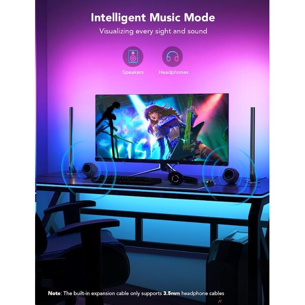 Govee-Smart-Gaming-Light-Bars-LED-Panely-Smart-Dual-ovladac