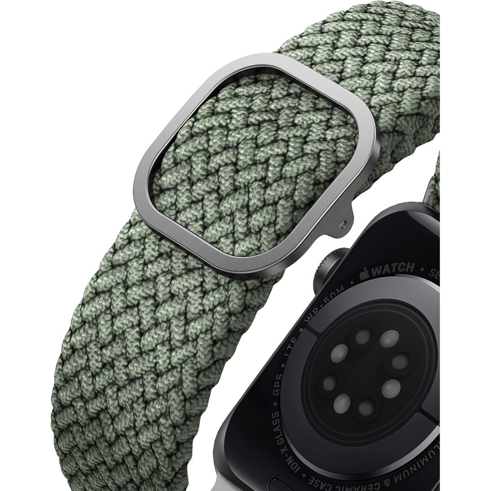 UNIQ-Aspen-Braided-reminek-Apple-Watch-46-45-44-42mm-zeleny