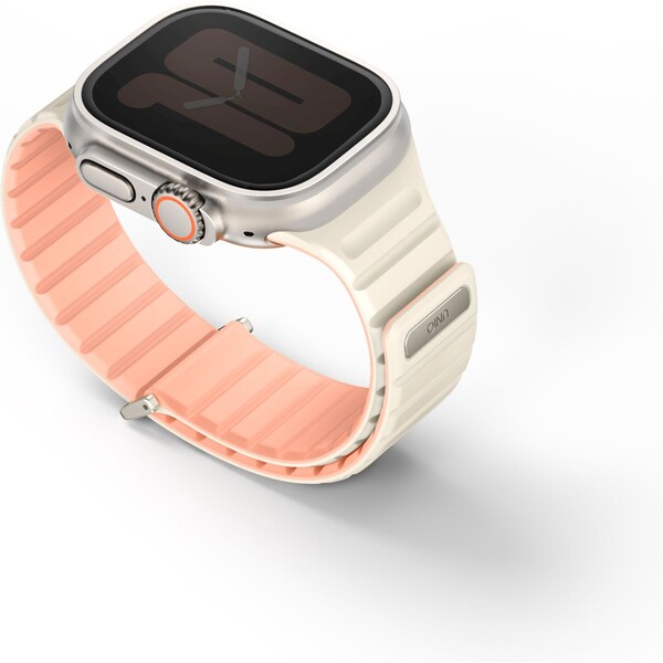 UNIQ-Revix-Evo-oboustranny-reminek-Apple-Watch-49-46-45-44-42mm-ruzovy-kremovy-
