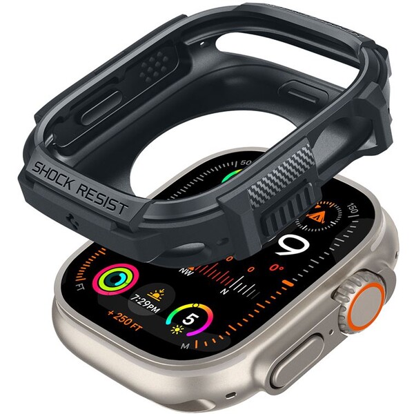 Spigen-Rugged-Armor-kryt-Apple-Watch-Ultra-2-1-49mm-sedy