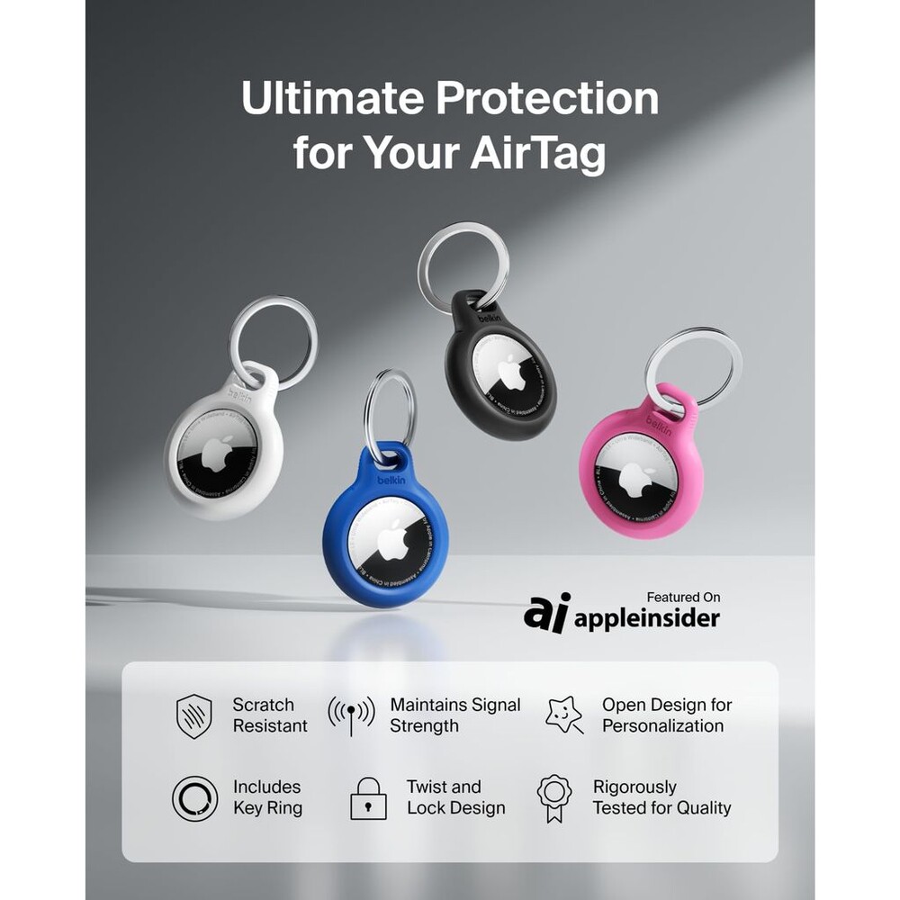 Belkin-Secure-holder-pouzdro-na-AirTag-s-krouzkem-4-pack-