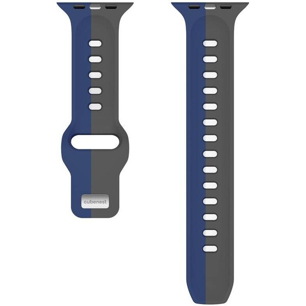 CubeNest-Premium-Silicon-Band-reminek-Apple-Watch-42-49-mm-sedy-tmave-modry