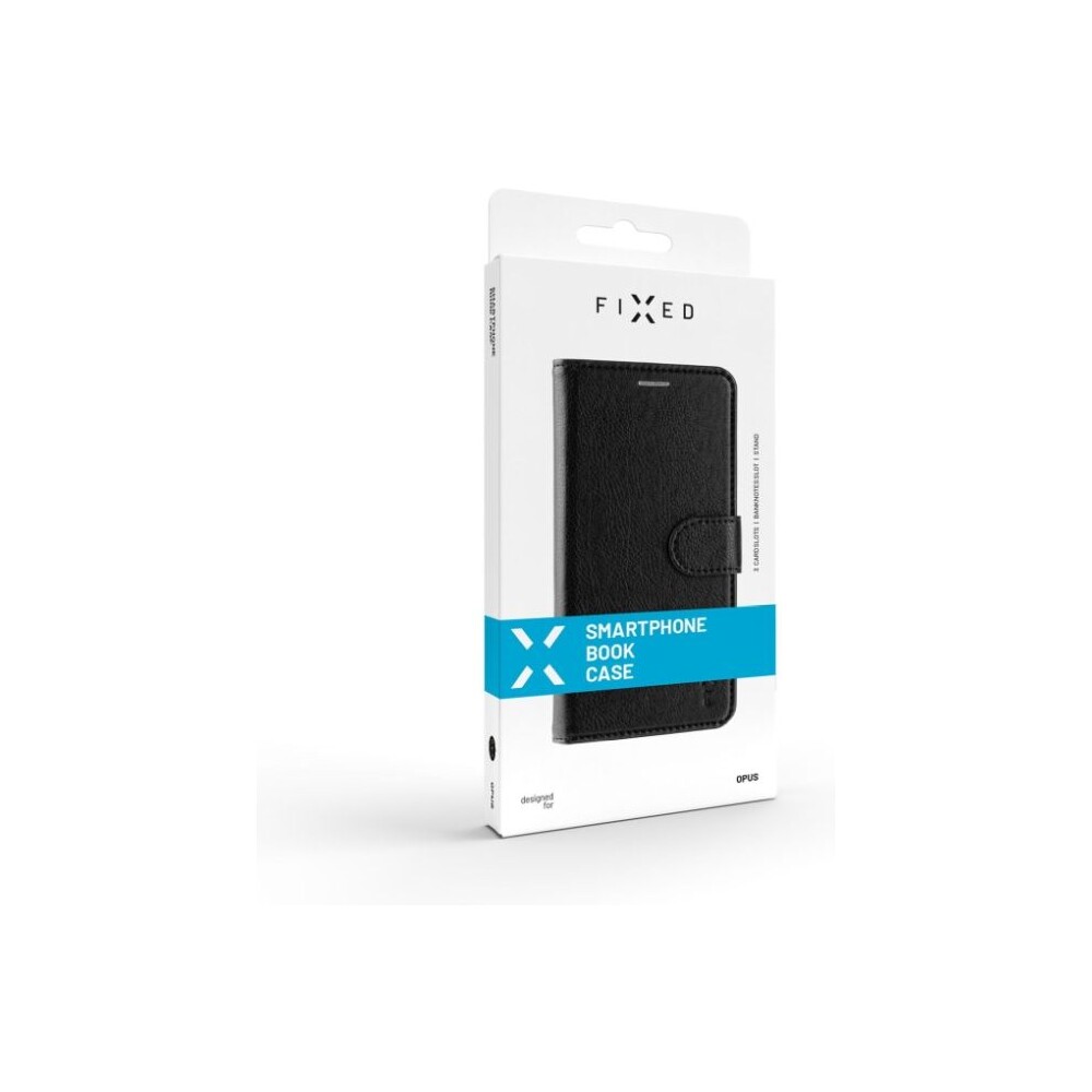FIXED-Opus-flip-pouzdro-Apple-iPhone-15-cerne