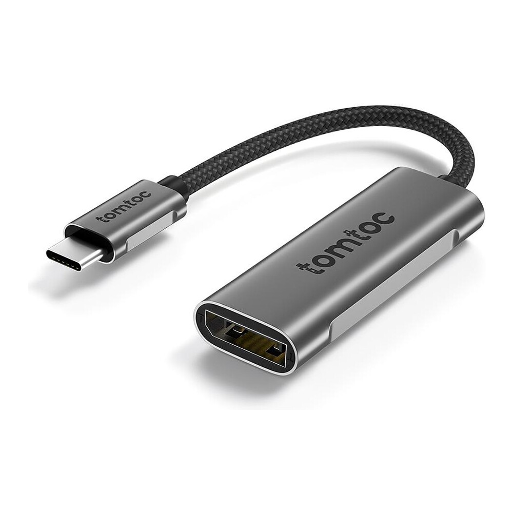 tomtoc-adapter-USB-C-Thundebolt-3-na-DisplayPort-1-4-4K-60-120Hz
