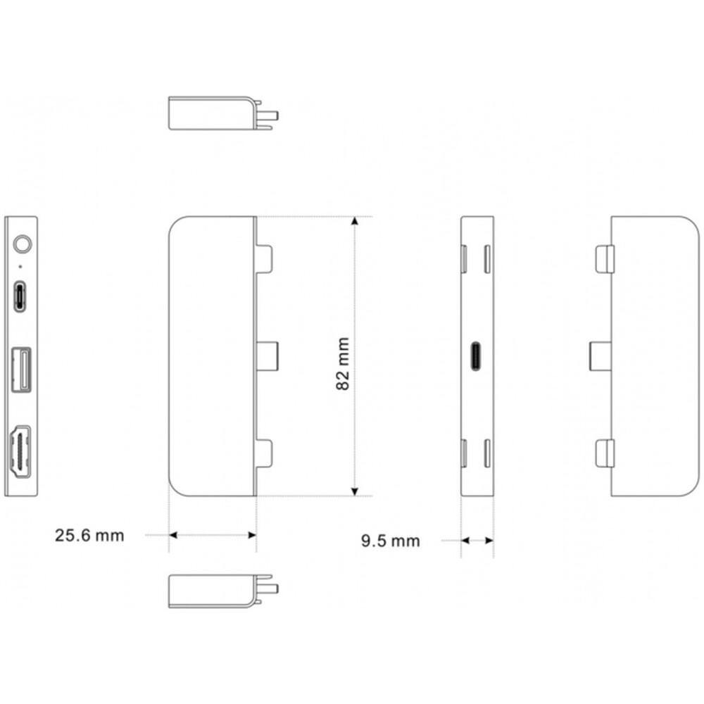 HyperDrive-4v1-USB-C-Hub-iPad-Pro-2018-2020-vesmirne-sedy