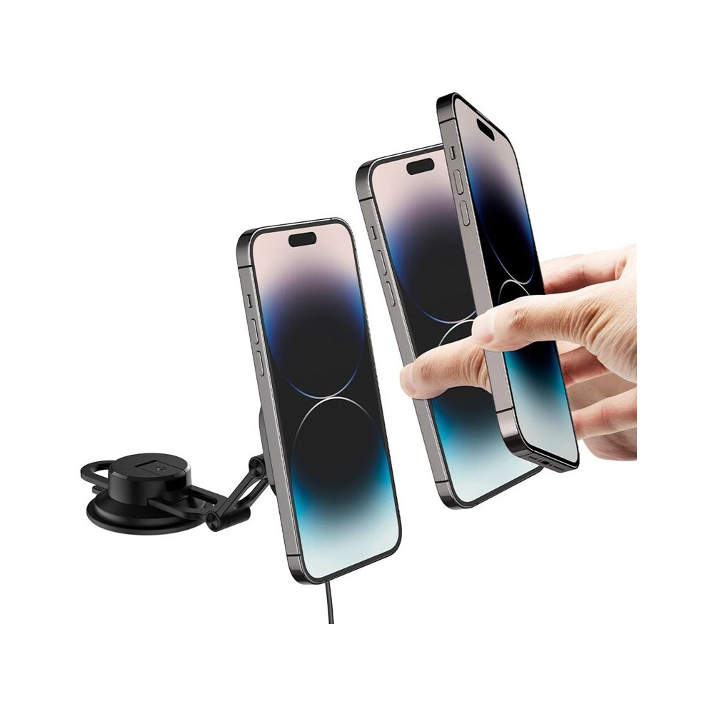 Spigen-OneTap-3-Pro-Wireless-Car-Charger-Mount-ITS35W-3-MagSafe-drzak-s-nabijenim-cerny