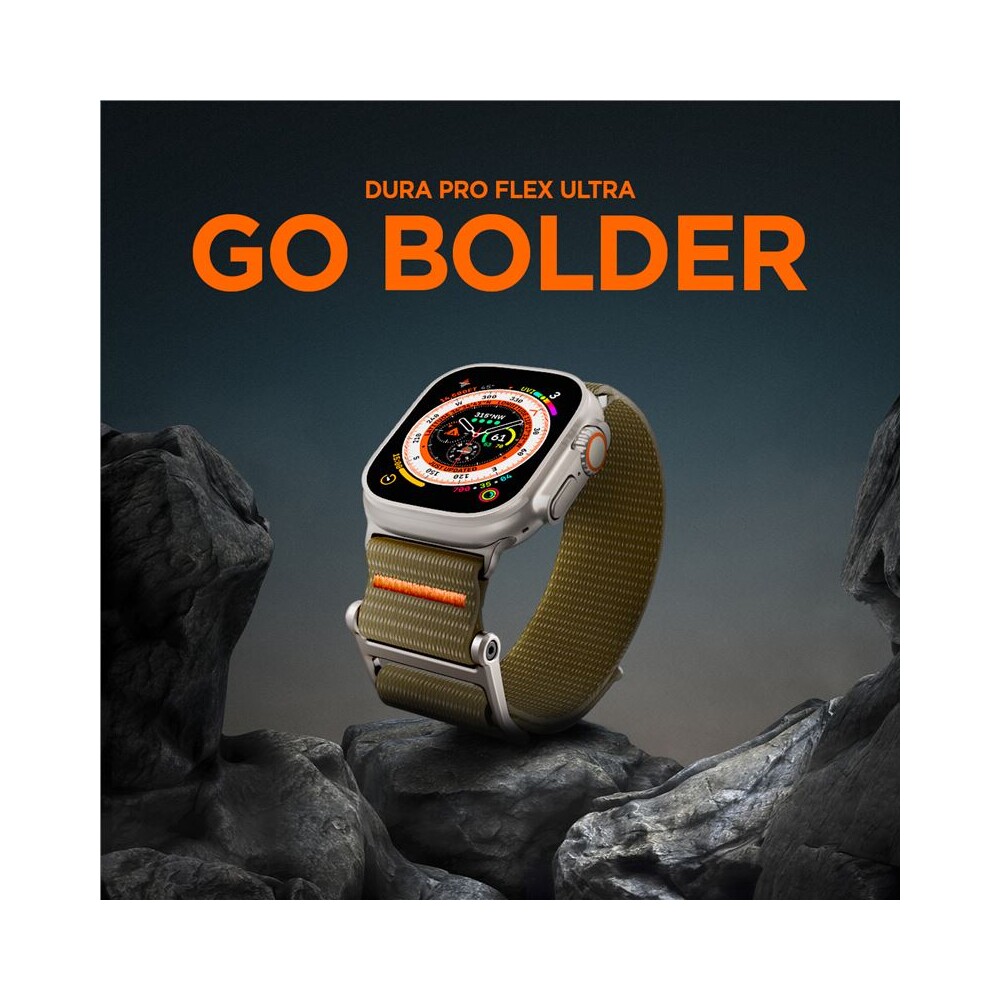 Spigen-DuraPro-Flex-Ultra-reminek-Apple-Watch-49-46-45-44-42mm-zeleny