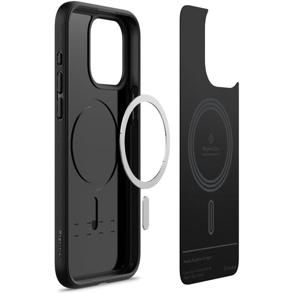 Spigen-Caseology-Parallax-kryt-s-MagFit-iPhone-15-Pro-Max-matne-cerny
