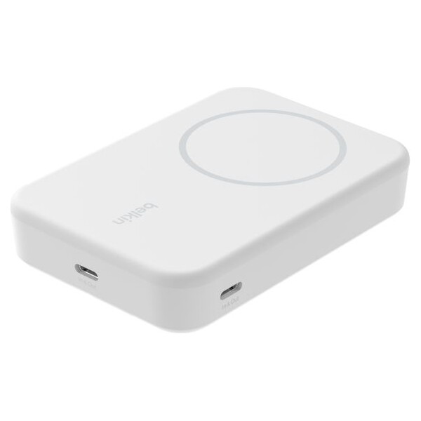 Belkin-Boost-Charge-Pro-Qi2-MagSafe-powerbanka-10000mAh-15W-bila
