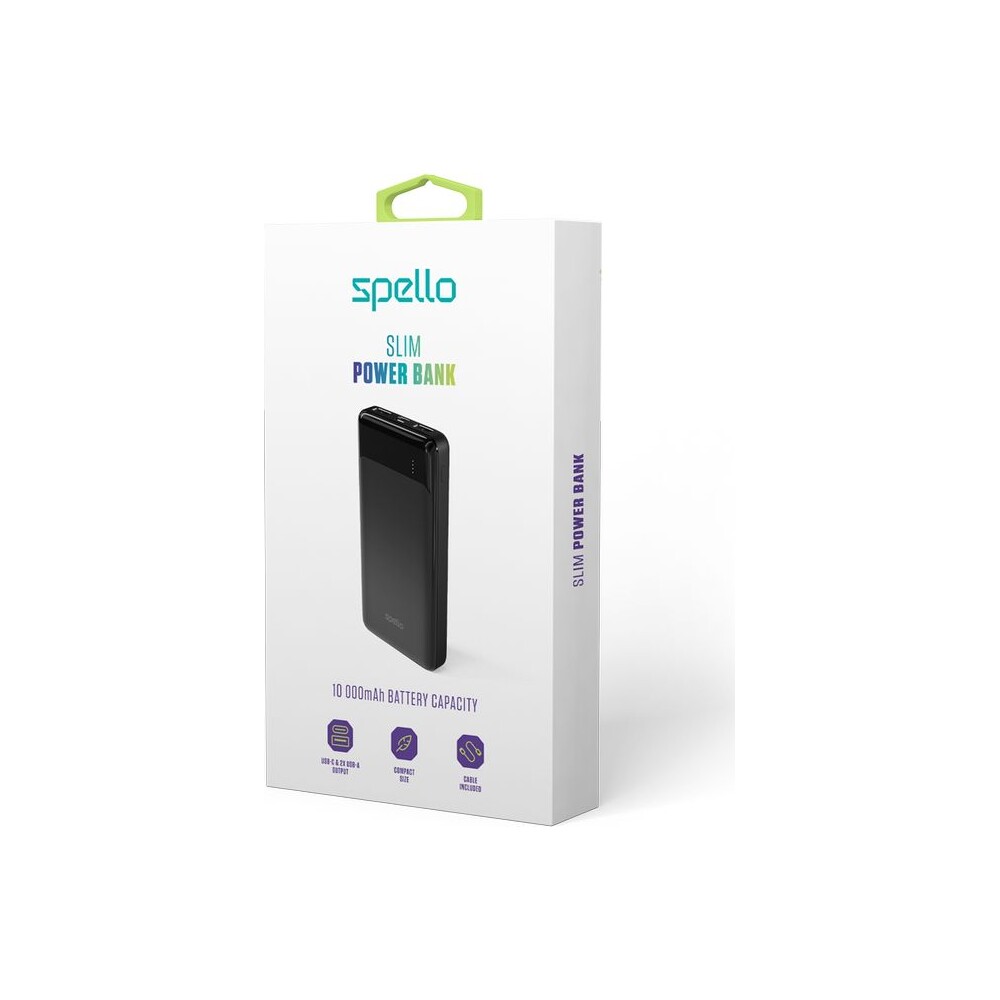 Spello-Slim-Powerbanka-10000mAh-cerna