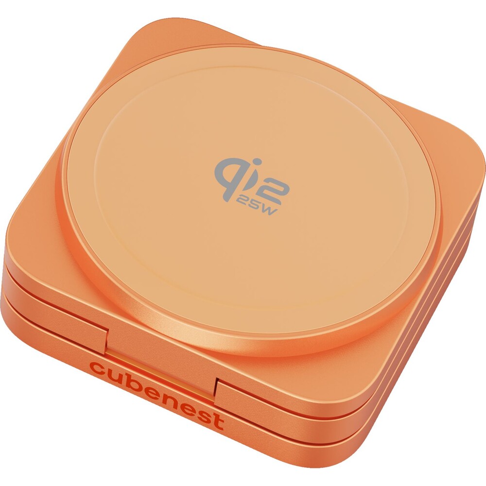 Cubenest-SQ312-Ultra-Qi2-2-MagSafe-3v1-nabijecka-35W-oranzova-Limited-Edition-