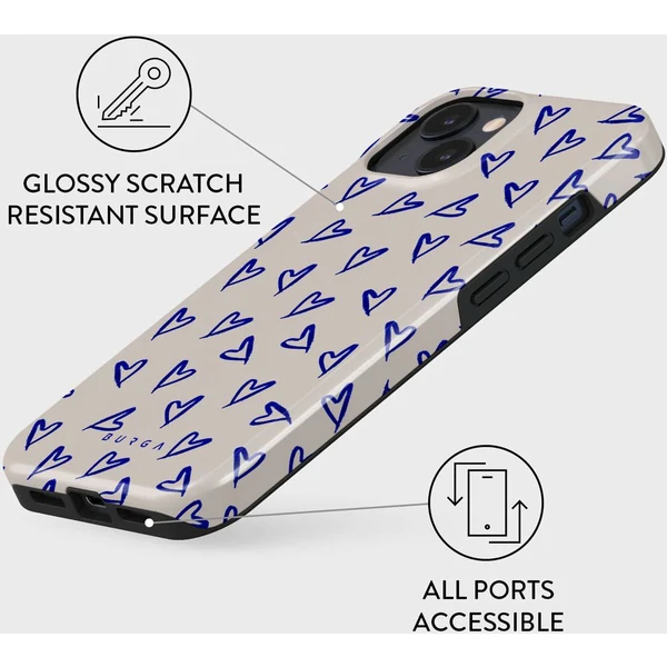 Burga Tough MagSafe kryt iPhone 14 Love Me Right - Pouzdra - Obrázek NHE7G00101