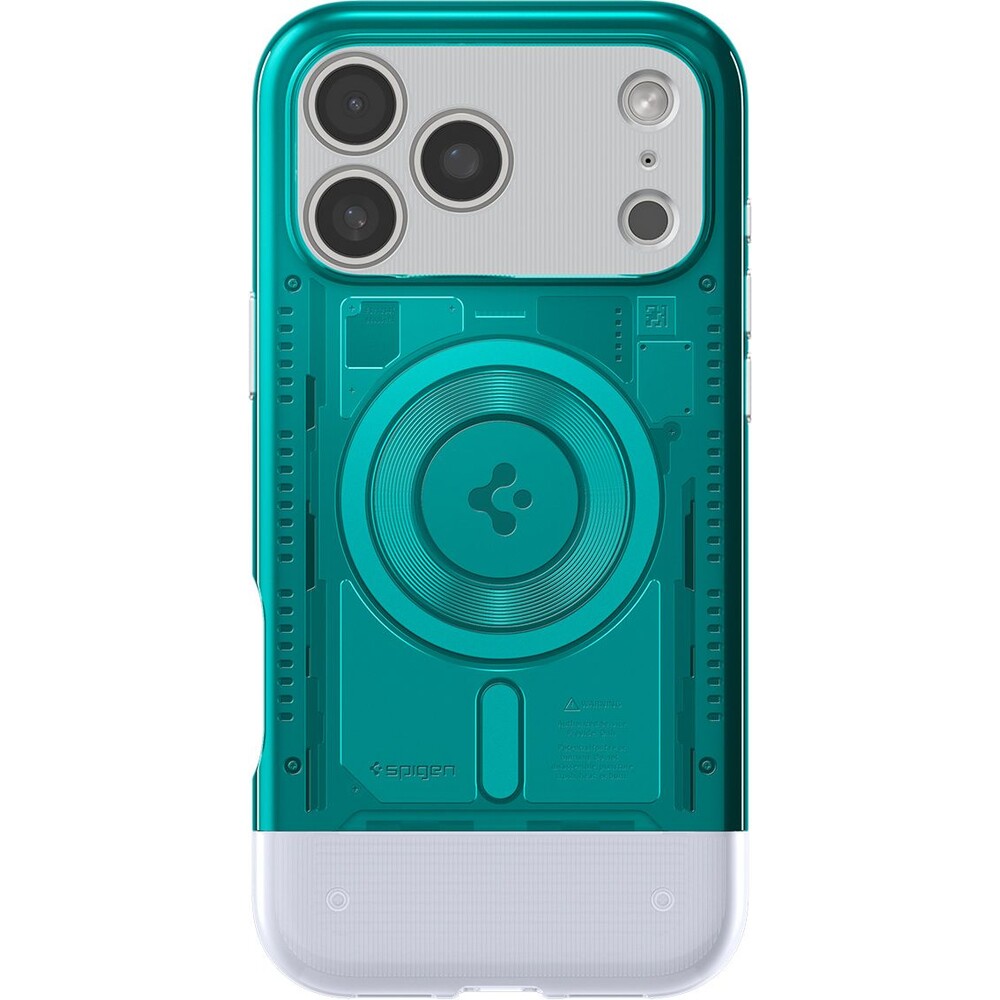 Spigen-Classic-C1-MagSafe-kryt-iPhone-17-Pro-bondi-blue