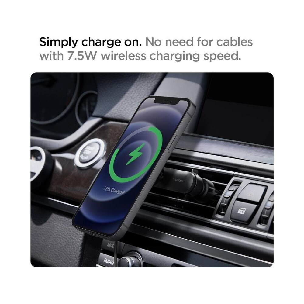 Spigen-OneTap-MagSafe-Car-Mount-ITS12W-drzak-do-auta-cerny