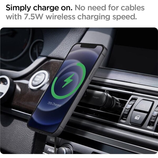 Spigen-OneTap-MagSafe-Car-Mount-ITS12W-drzak-do-auta-cerny