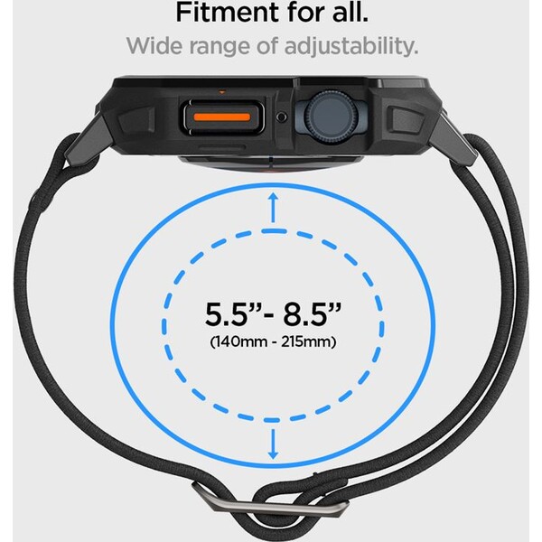Spigen-Lite-Fit-Pro-reminek-Apple-Watch-45-44mm-matne-cerny