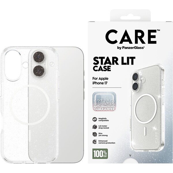 PanzerGlass-CARE-Star-Lit-kryt-s-MagSafe-Apple-iPhone-17-trpytivy-bily
