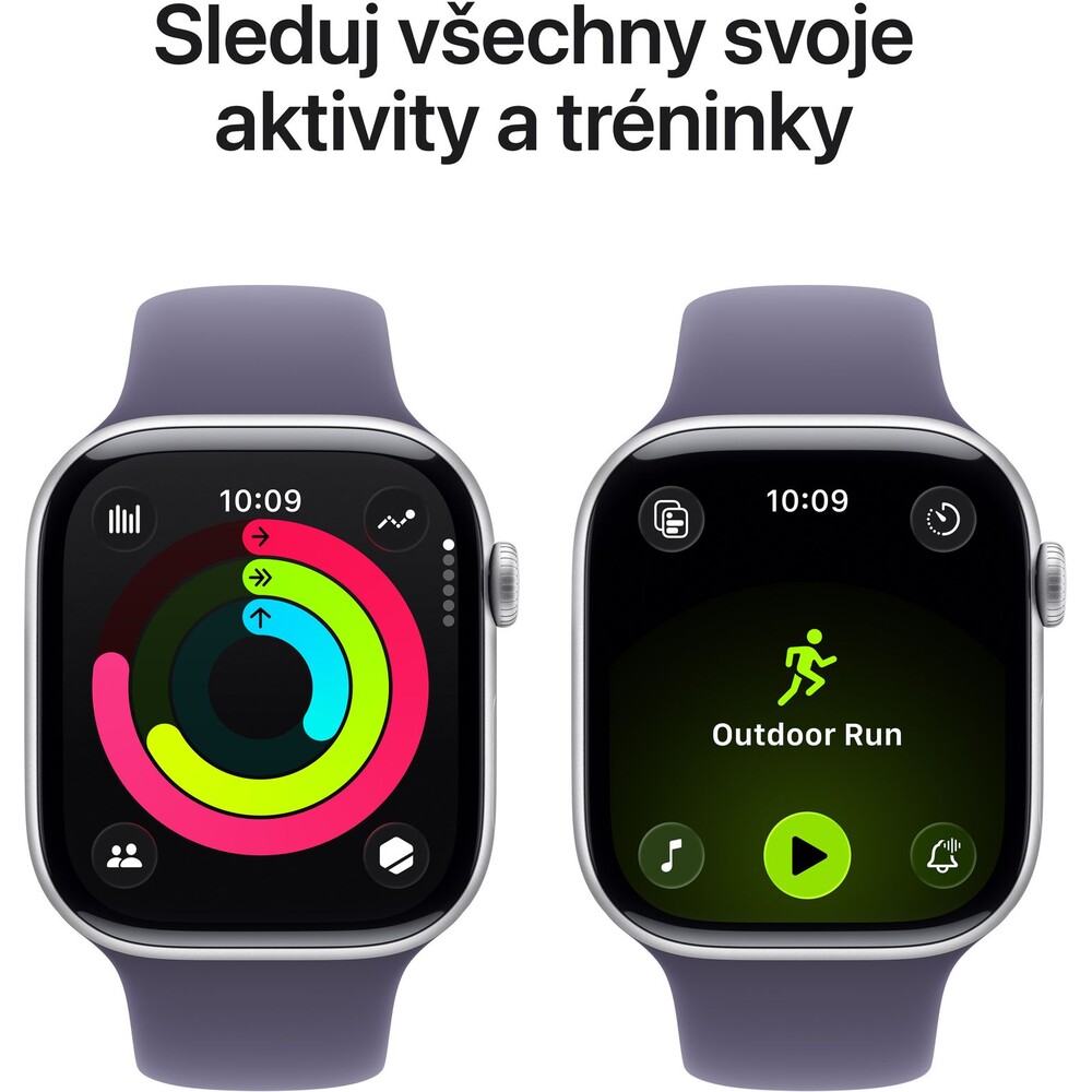 Apple-Watch-Series-11-46mm-Stribrny-hlinik-s-mlzne-fialovym-sportovnim-reminkem-S-M