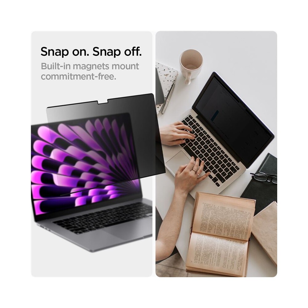 Spigen-SafeView-Privacy-Filter-ochranna-folie-MacBook-Air-15-M2-M3-M4