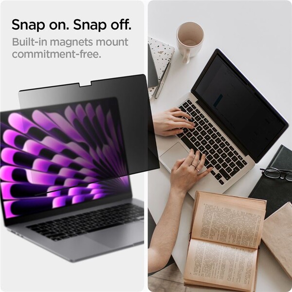 Spigen-SafeView-Privacy-Filter-ochranna-folie-MacBook-Air-15-M2-M3-M4