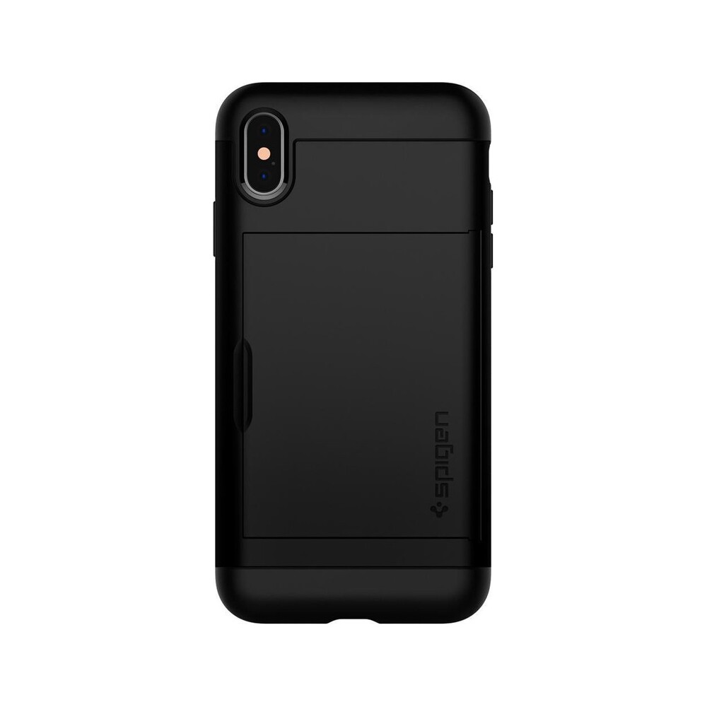 Spigen-Slim-Armor-CS-odolny-kryt-iPhone-XS-X-cerny