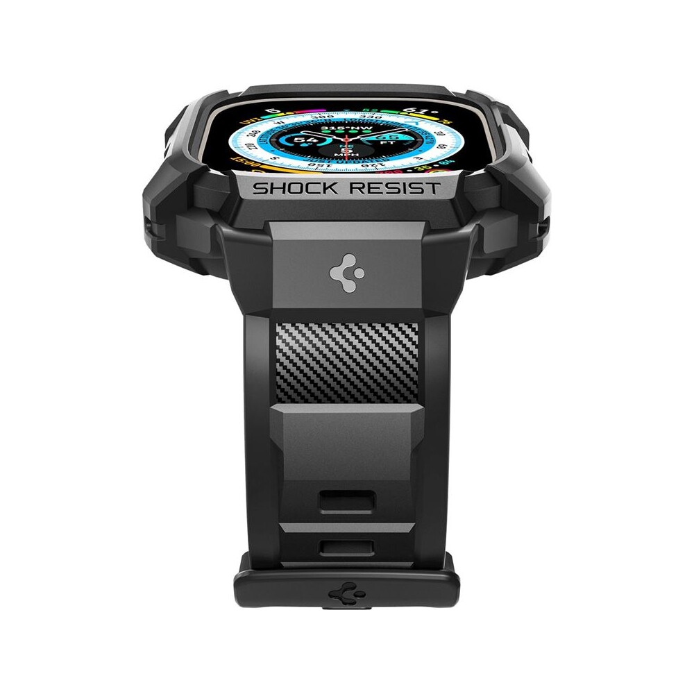 Spigen-Rugged-Armor-Pro-reminek-s-pouzdrem-Apple-Watch-Ultra-3-2-1-49mm-cerny