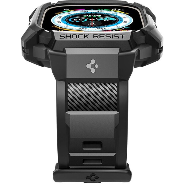 Spigen-Rugged-Armor-Pro-reminek-s-pouzdrem-Apple-Watch-Ultra-3-2-1-49mm-cerny