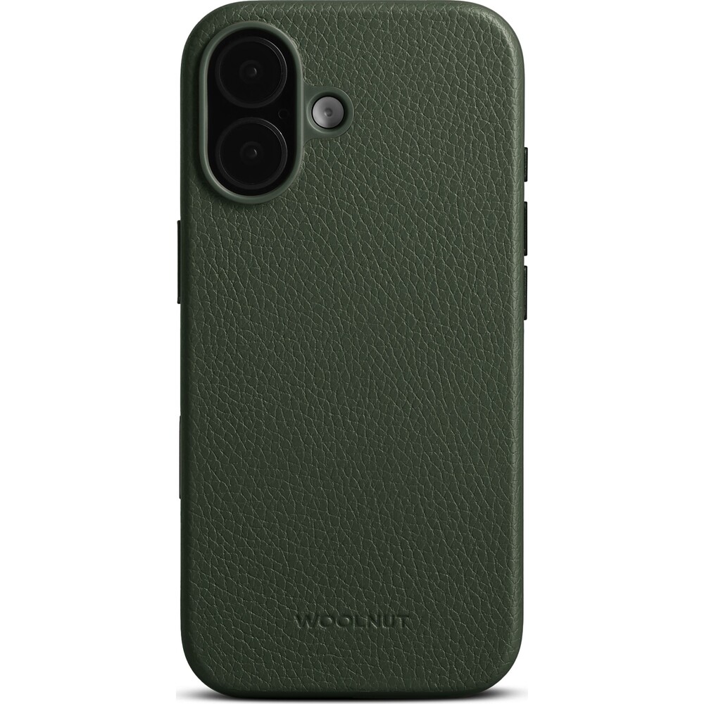 Woolnut-MagSafe-kozeny-kryt-iPhone-17-tmave-zeleny