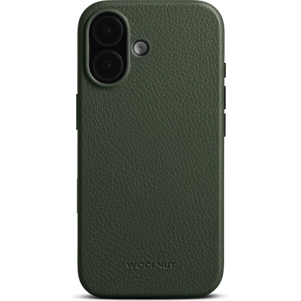 Woolnut-MagSafe-kozeny-kryt-iPhone-17-tmave-zeleny