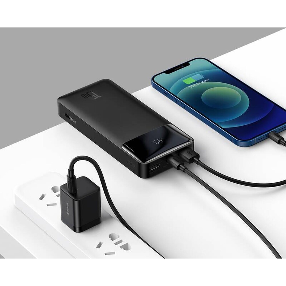 Baseus-Bipow-powerbanka-20000mAh-cerna