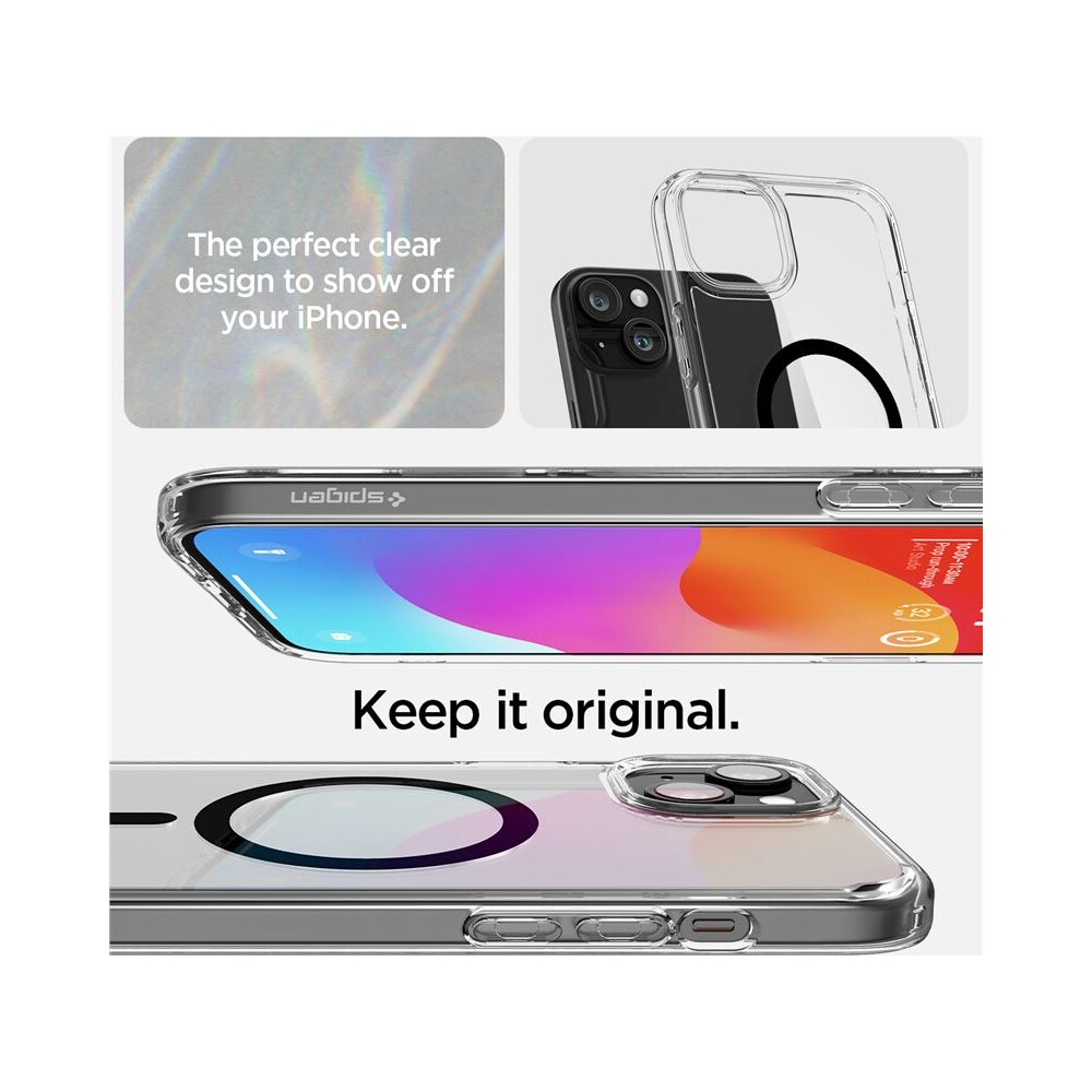 Spigen-Ultra-Hybrid-MagFit-kryt-iPhone-15-cerny
