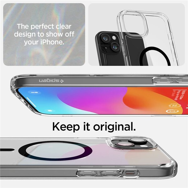 Spigen-Ultra-Hybrid-MagFit-kryt-iPhone-15-cerny