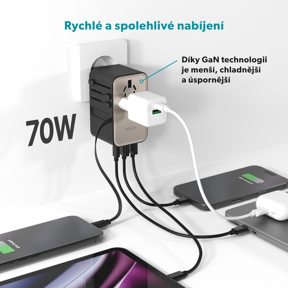 Epico-UltraBoost-GaN-70W-univerzalni-cestovni-adapter-EU70-titanovy