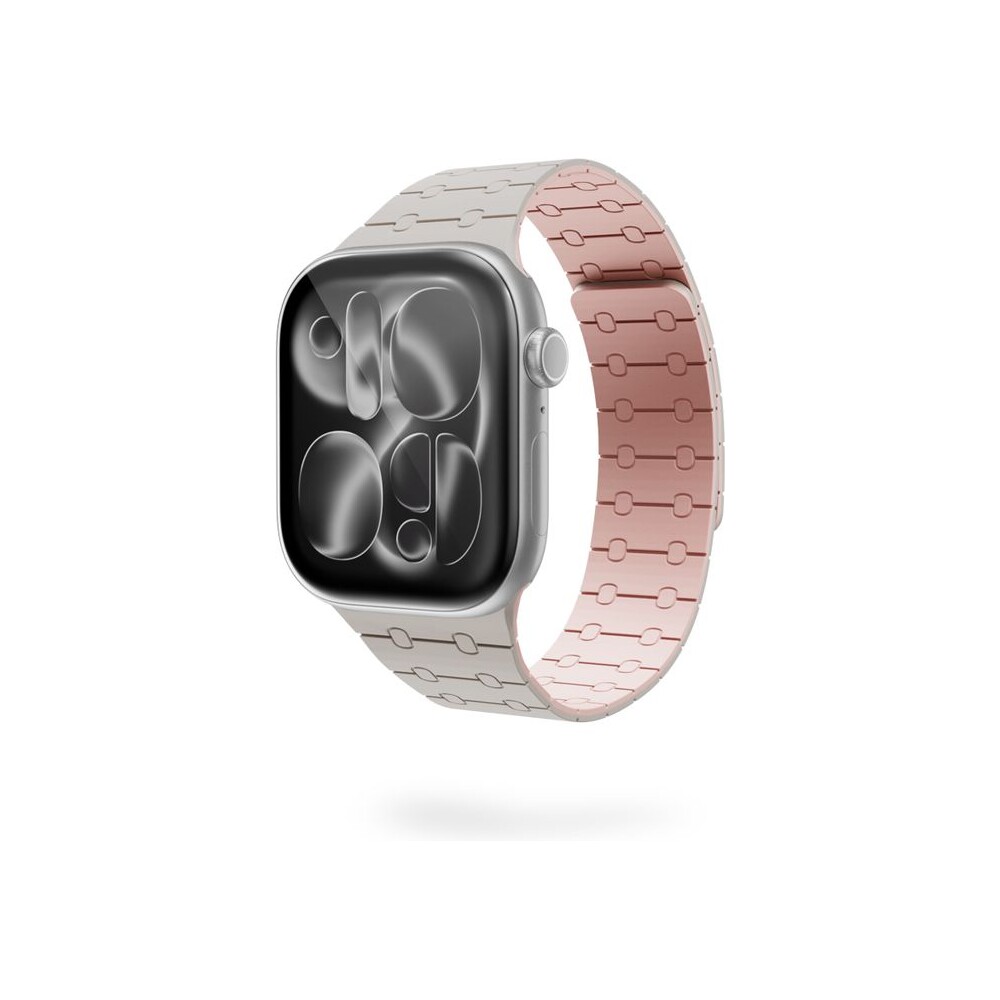 Epico-Magnetic-silikonovy-reminek-pro-Apple-Watch-49-46-45-44-42mm-hvezdne-bily