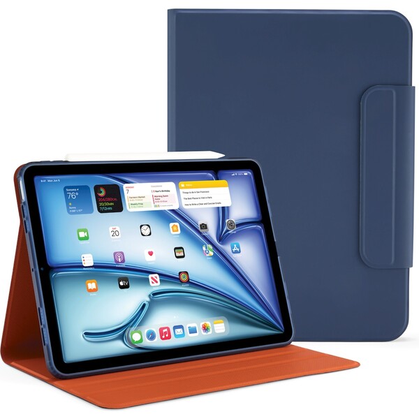 Pipetto-Origami-No5-Rotating-Folio-pouzdro-iPad-Air-11-2026-2025-2024-modre