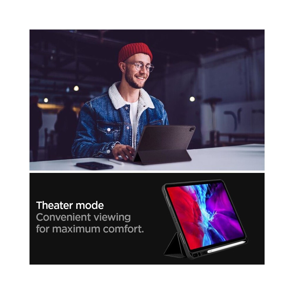 Spigen-Urban-Fit-Apple-iPad-Pro-11-22-21-20-18-cerne
