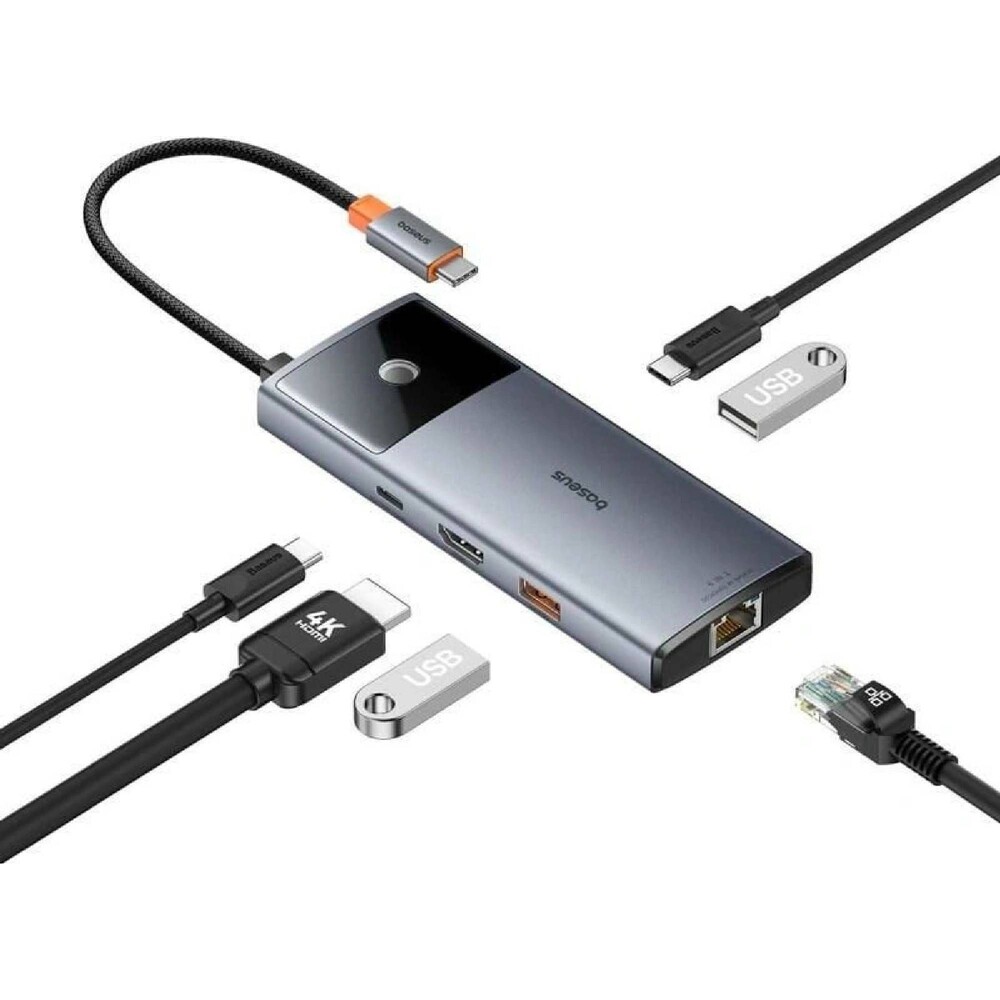 Baseus-Dokovaci-stanice-Metal-Gleam-2-Series-6v1-seda-2xUSB-3-0-USB-C-USB-C-PD-HDMI-Ethernet-RJ