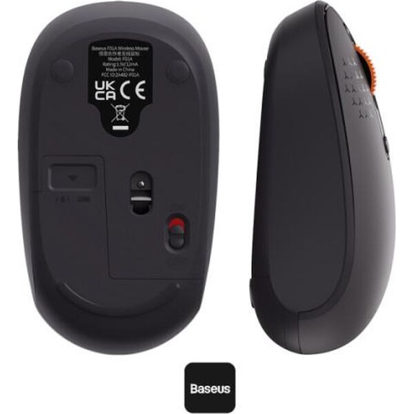 Baseus-F01B-Tri-mode-bezdratova-mys-seda